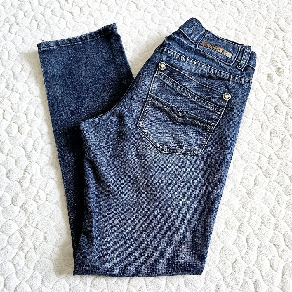 Blue Rag dark denim jeans straight skinny 30